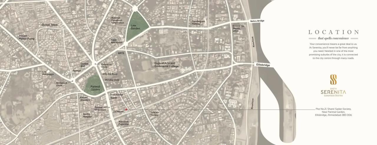  of real estate project Sheth Serenita located at Chadavad, Ahmedabad, Gujarat