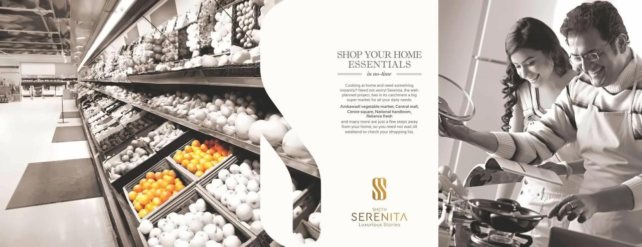  of real estate project Sheth Serenita located at Chadavad, Ahmedabad, Gujarat