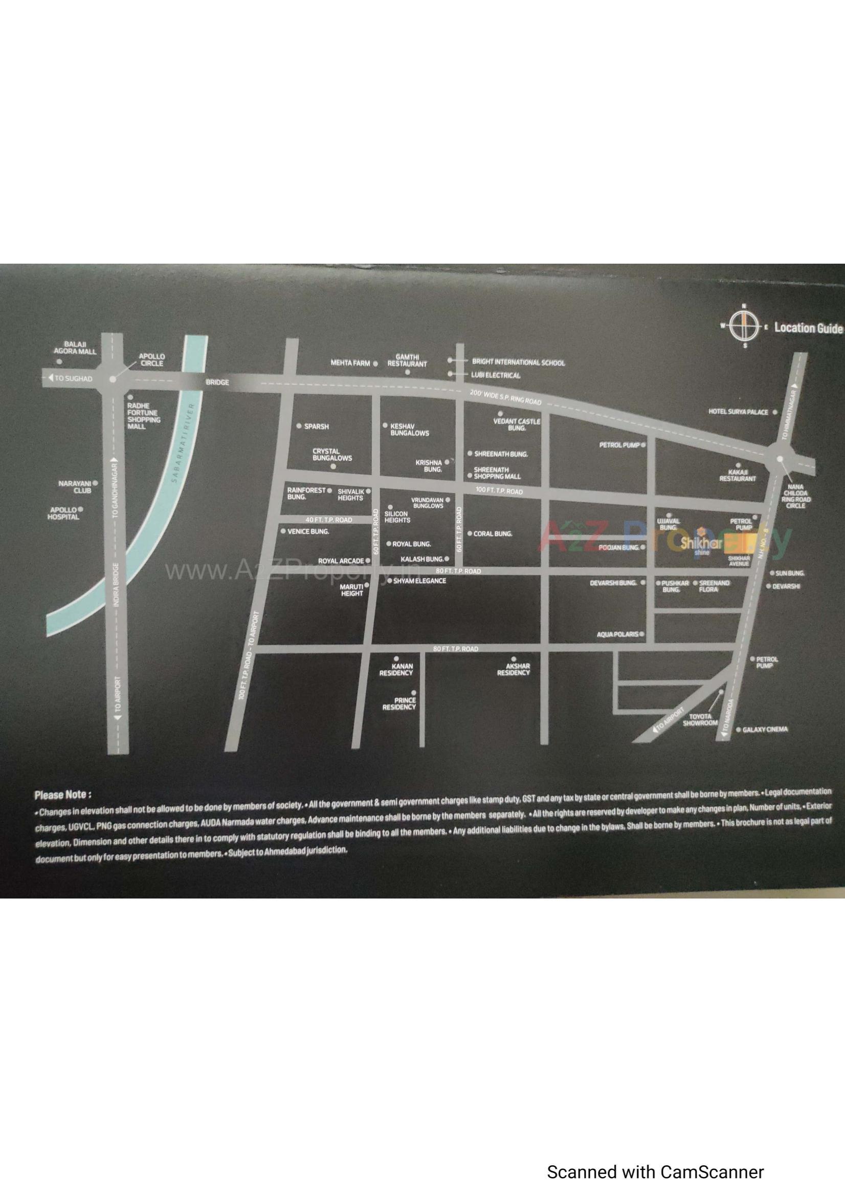  of real estate project Shikhar Shine located at Chiloda, Ahmedabad, Gujarat