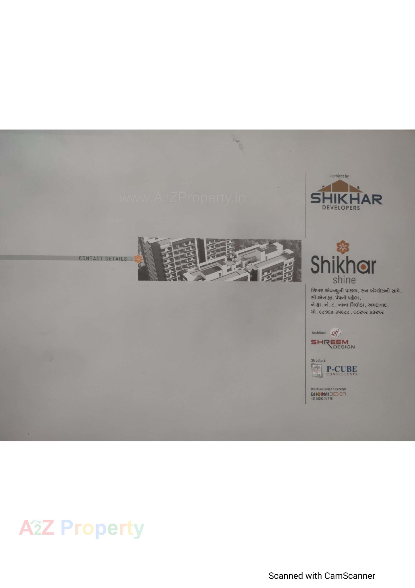  of real estate project Shikhar Shine located at Chiloda, Ahmedabad, Gujarat