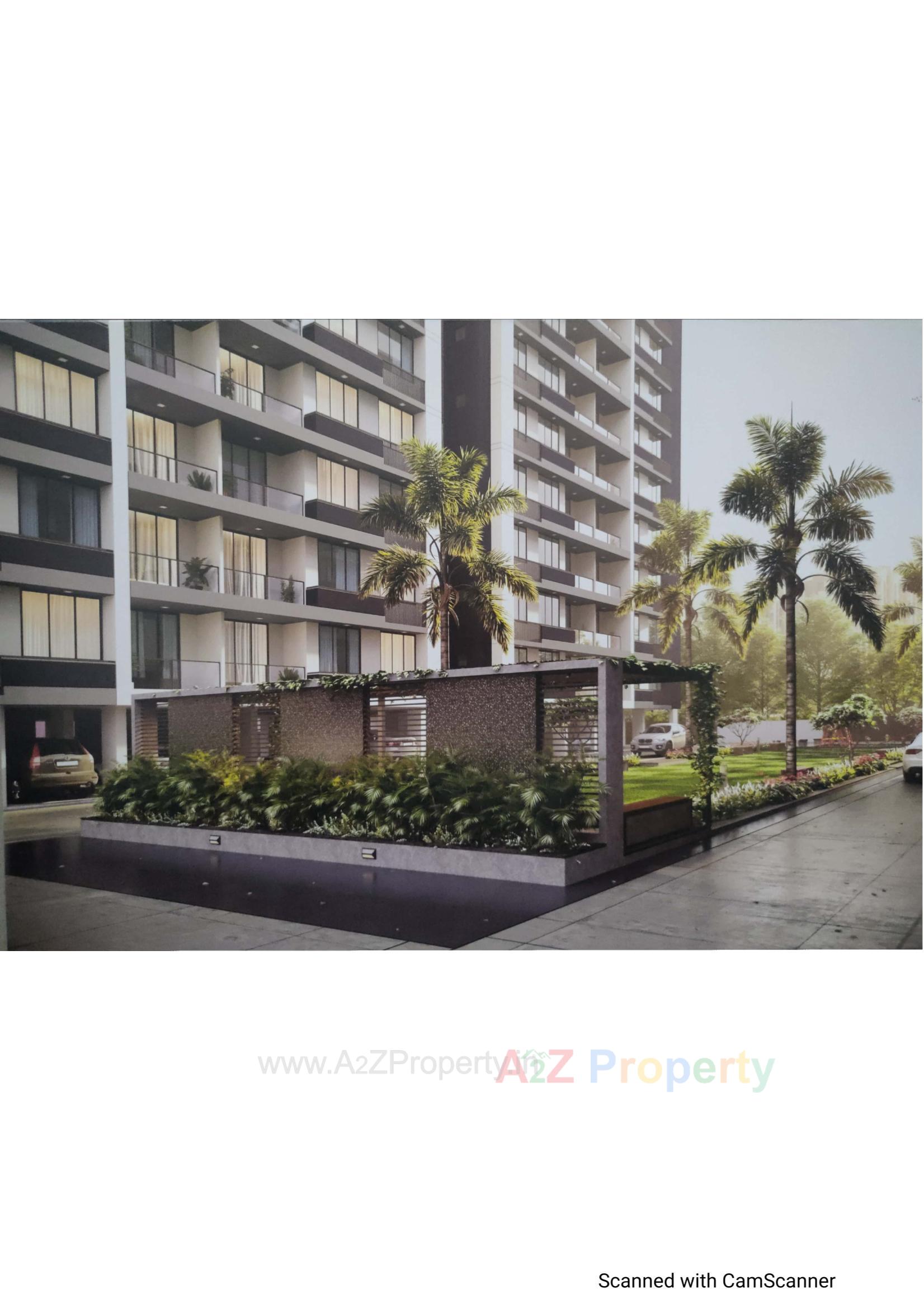 3D Elevation of real estate project Shikhar Shine located at Chiloda, Ahmedabad, Gujarat