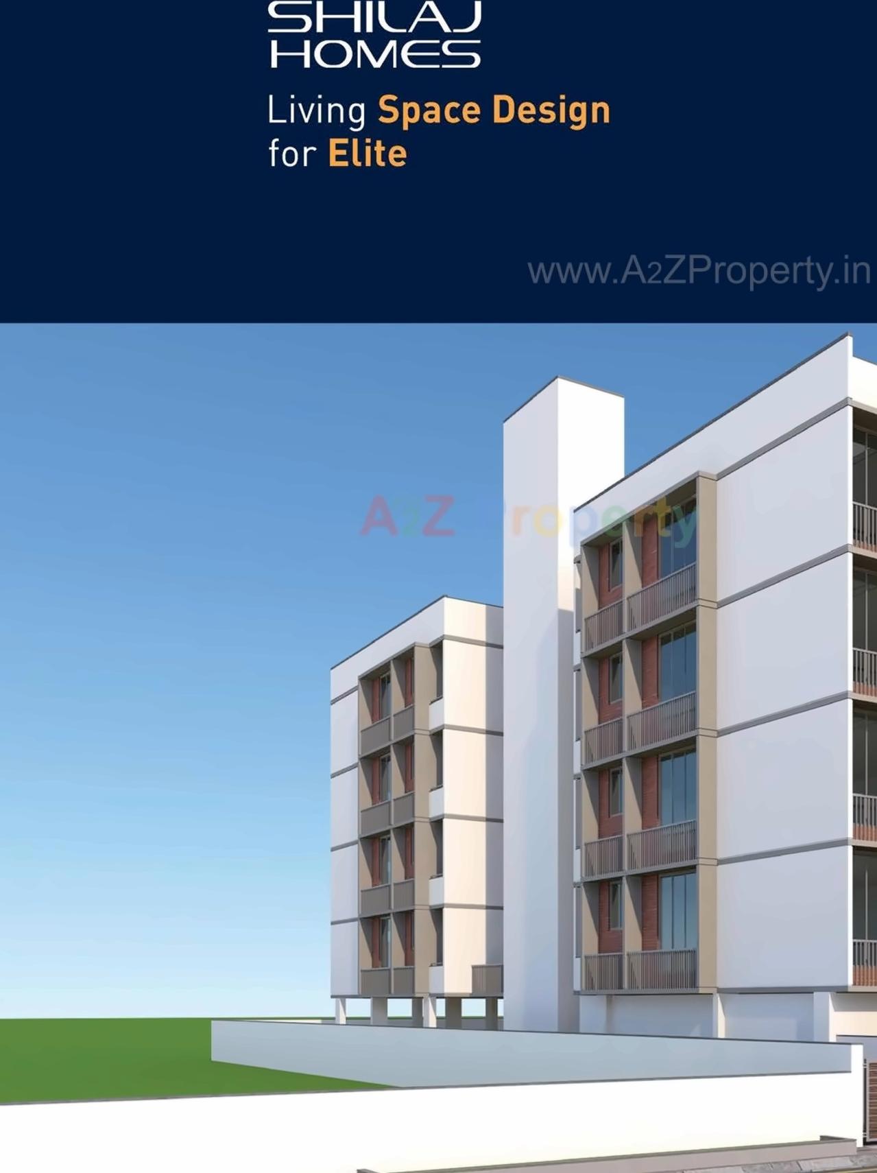 3D Elevation of real estate project Shilaj Homes located at Shilaj, Ahmedabad, Gujarat