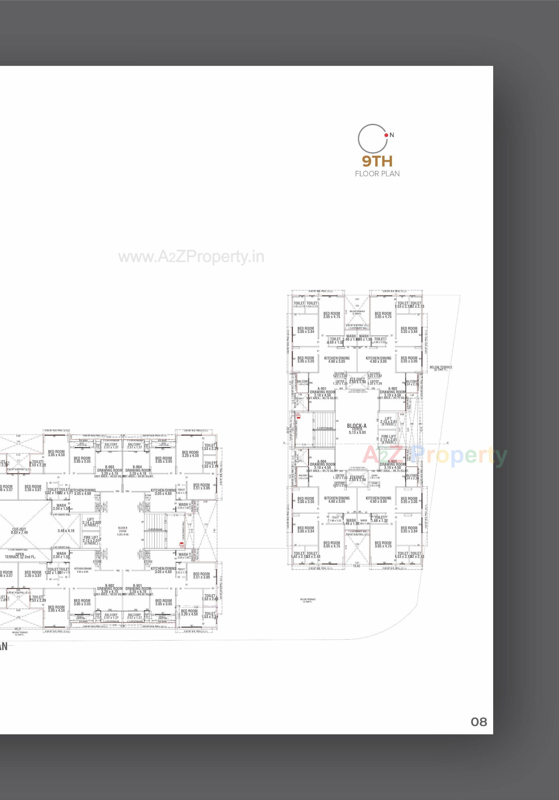 Layout of real estate project Shilaj Sky located at Shilaj, Ahmedabad, Gujarat
