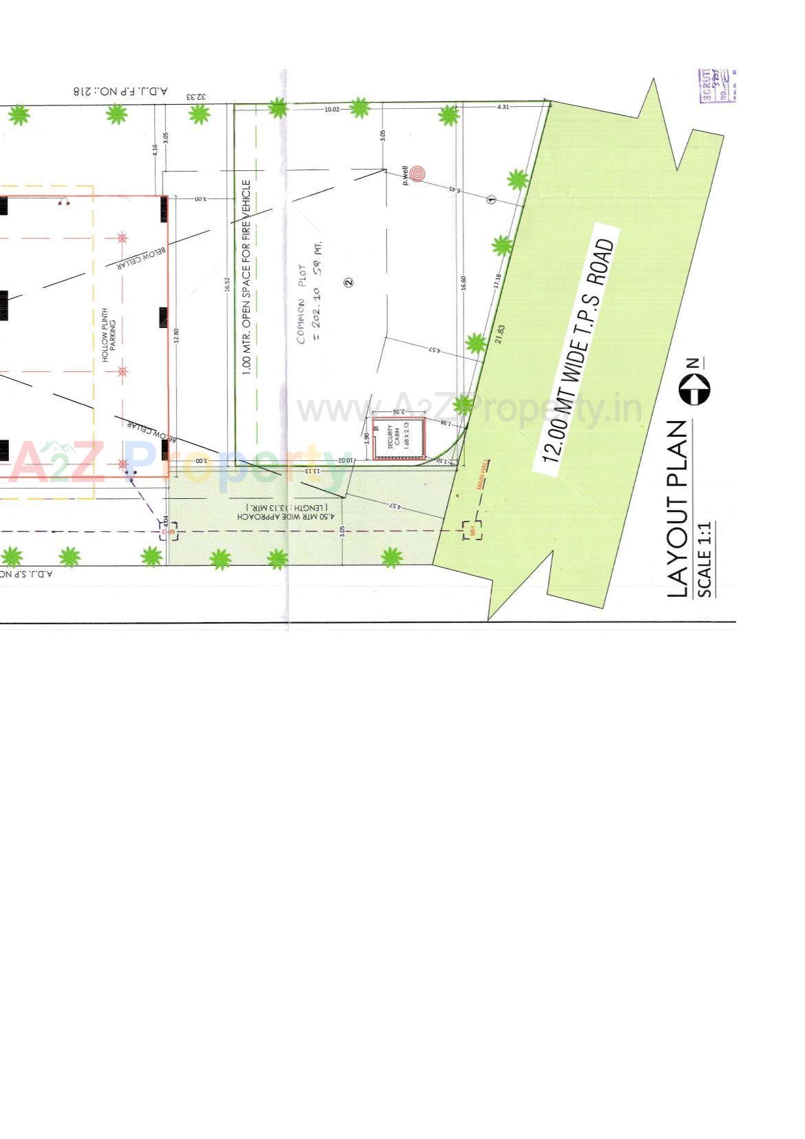 Layout of real estate project Shilp located at Ahmedabad, Ahmedabad, Gujarat