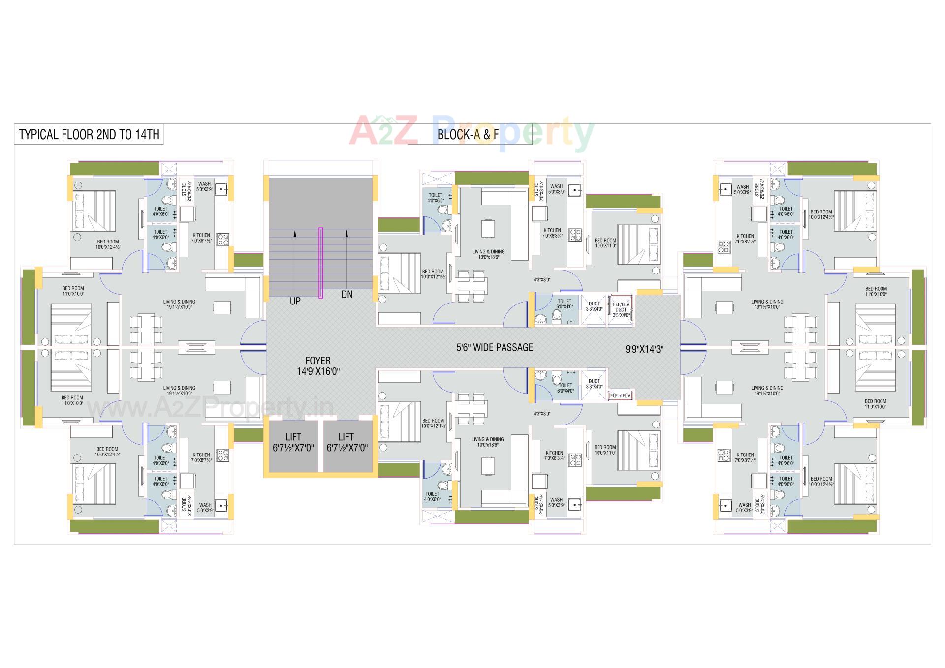 Layout of real estate project Shilp Ananta located at Shela, Ahmedabad, Gujarat