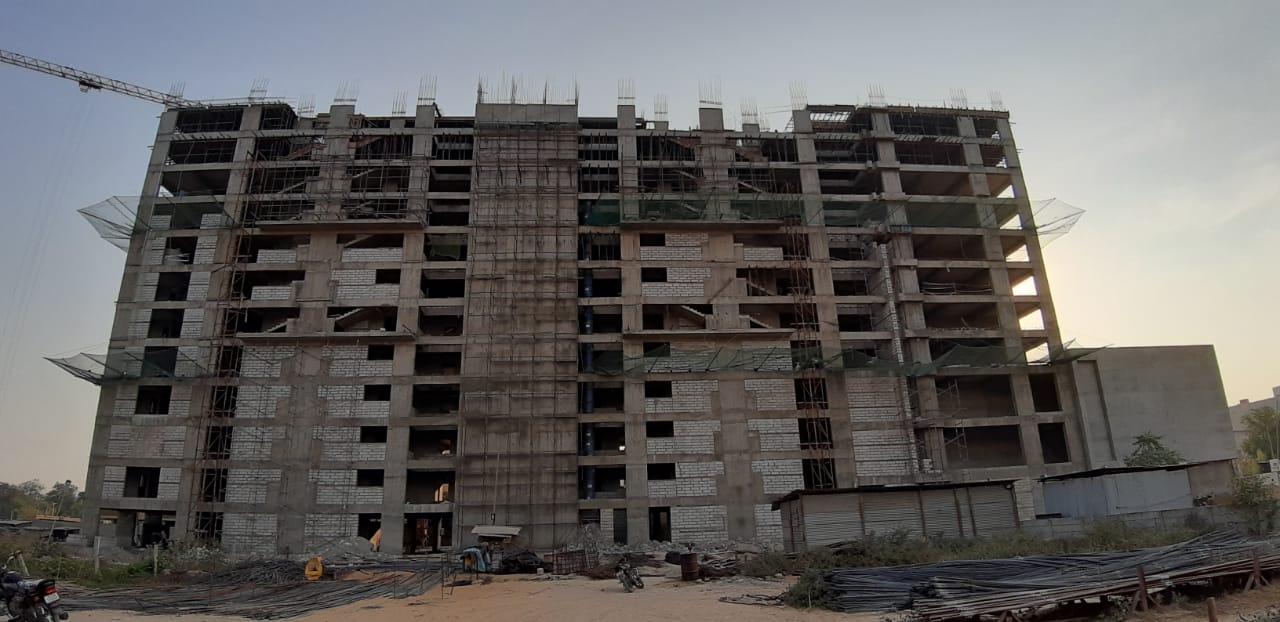 77502_const of real estate project Shilp Epitome located at Bodakdev, Ahmedabad, Gujarat