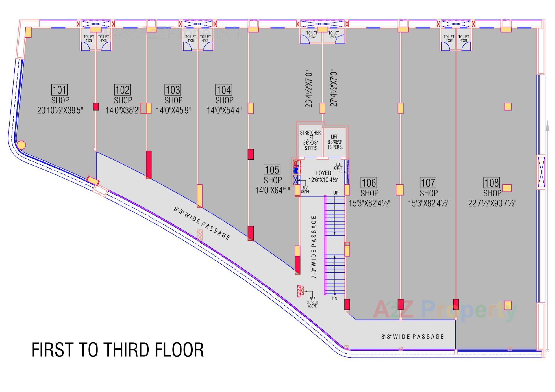  of real estate project Shilp One located at Shilaj, Ahmedabad, Gujarat