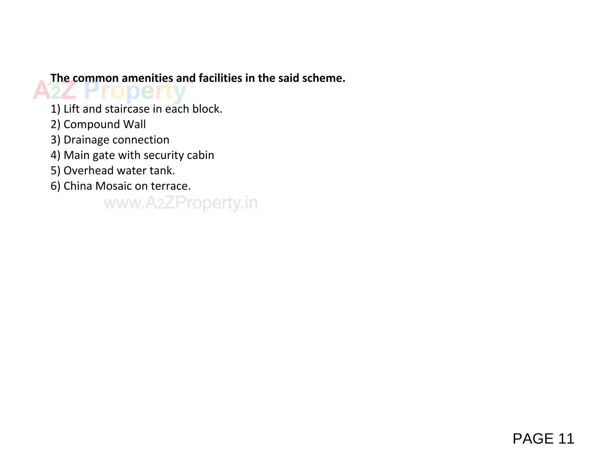  of real estate project Shilp Residency located at Gota, Ahmedabad, Gujarat