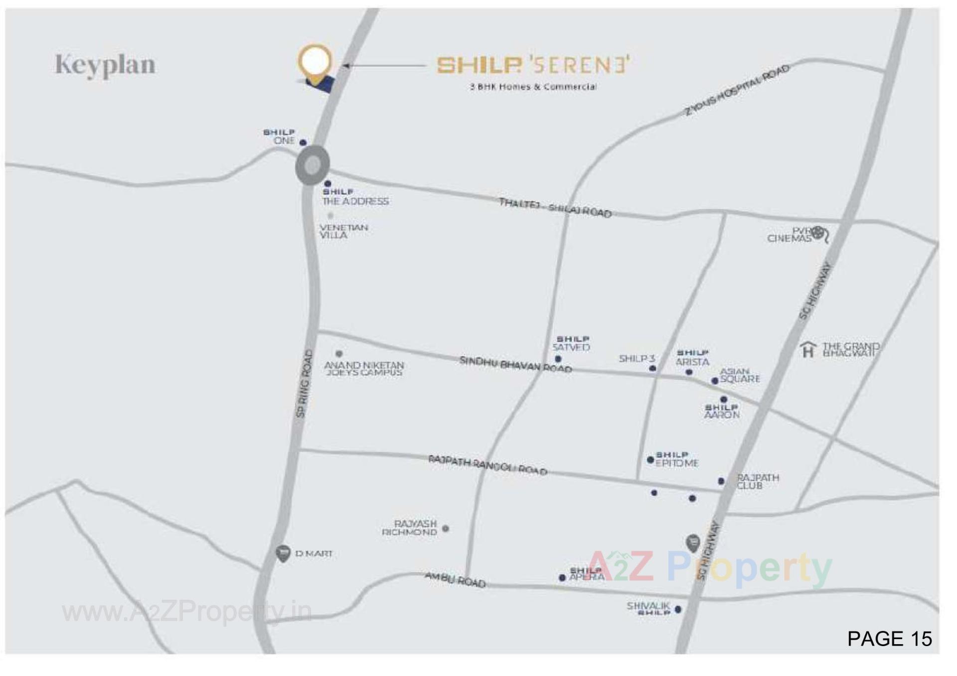  of real estate project Shilp Serene located at Shilaj, Ahmedabad, Gujarat