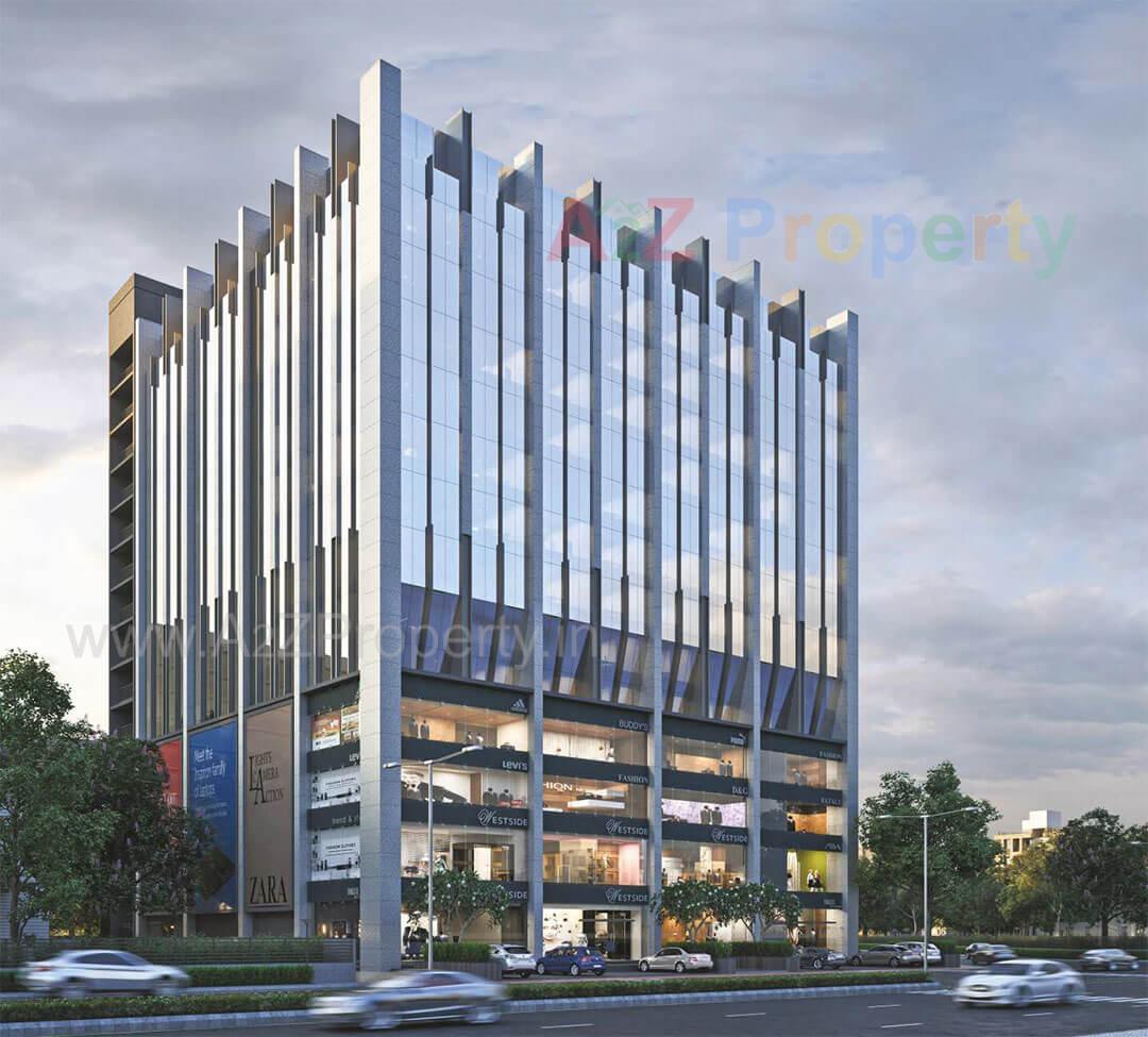 3D Elevation of real estate project Shilp Zaveri located at Jodhpur, Ahmedabad, Gujarat