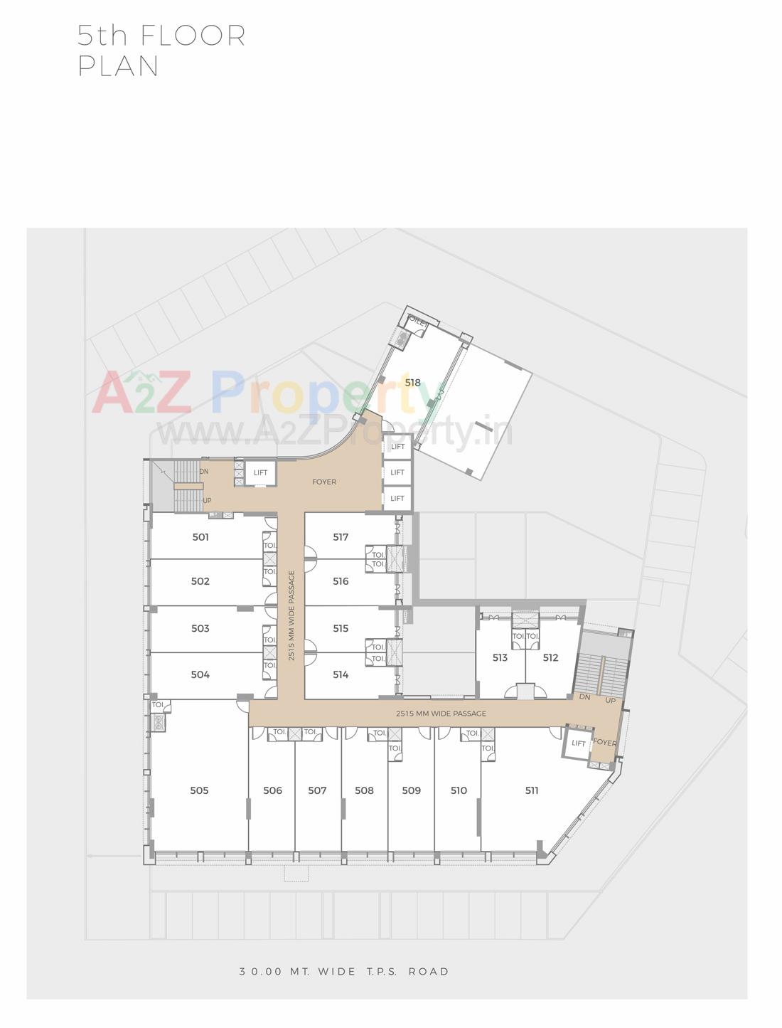 3D Elevation of real estate project Shilp Zaveri located at Jodhpur, Ahmedabad, Gujarat