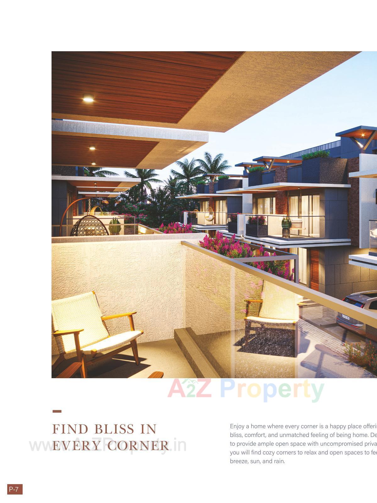 3D Elevation of real estate project Shilpgram Bhaktikunj located at Bilasiya, Ahmedabad, Gujarat