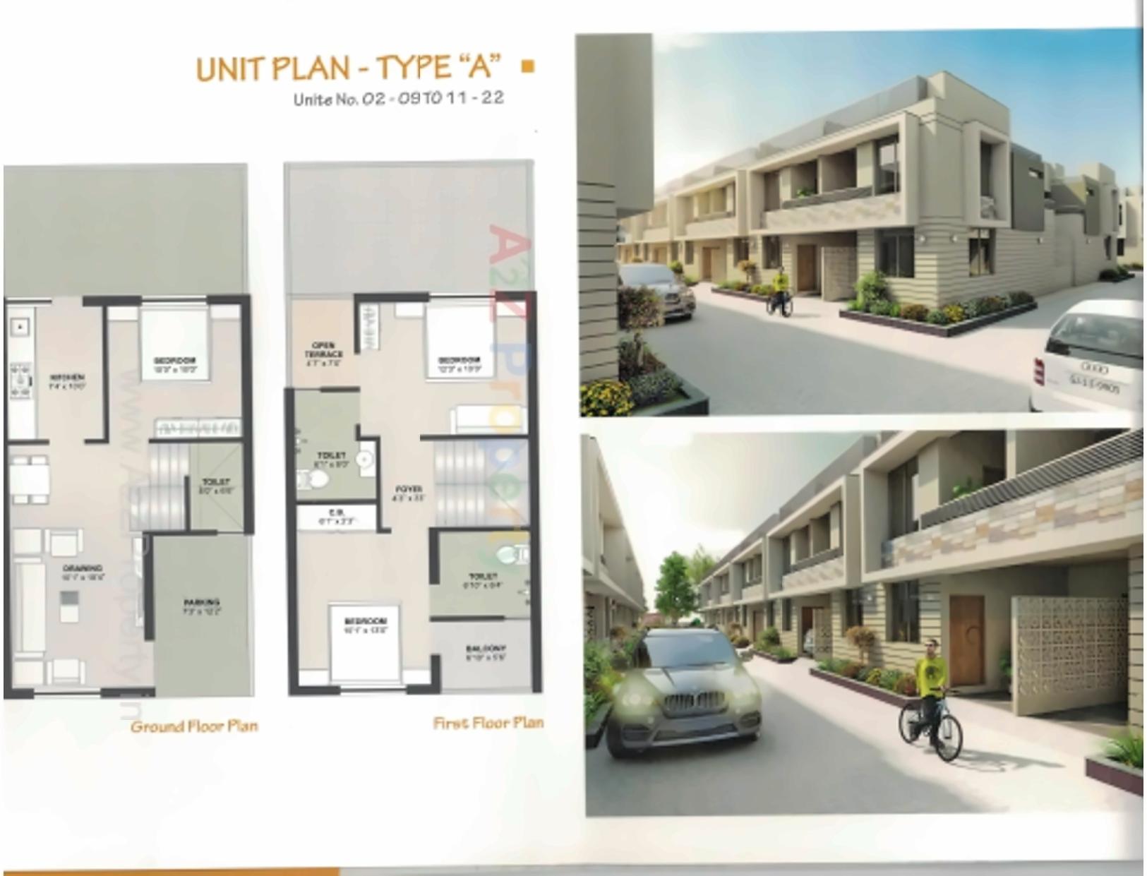 Layout of real estate project Shilpgram Safal located at Vastral, Ahmedabad, Gujarat