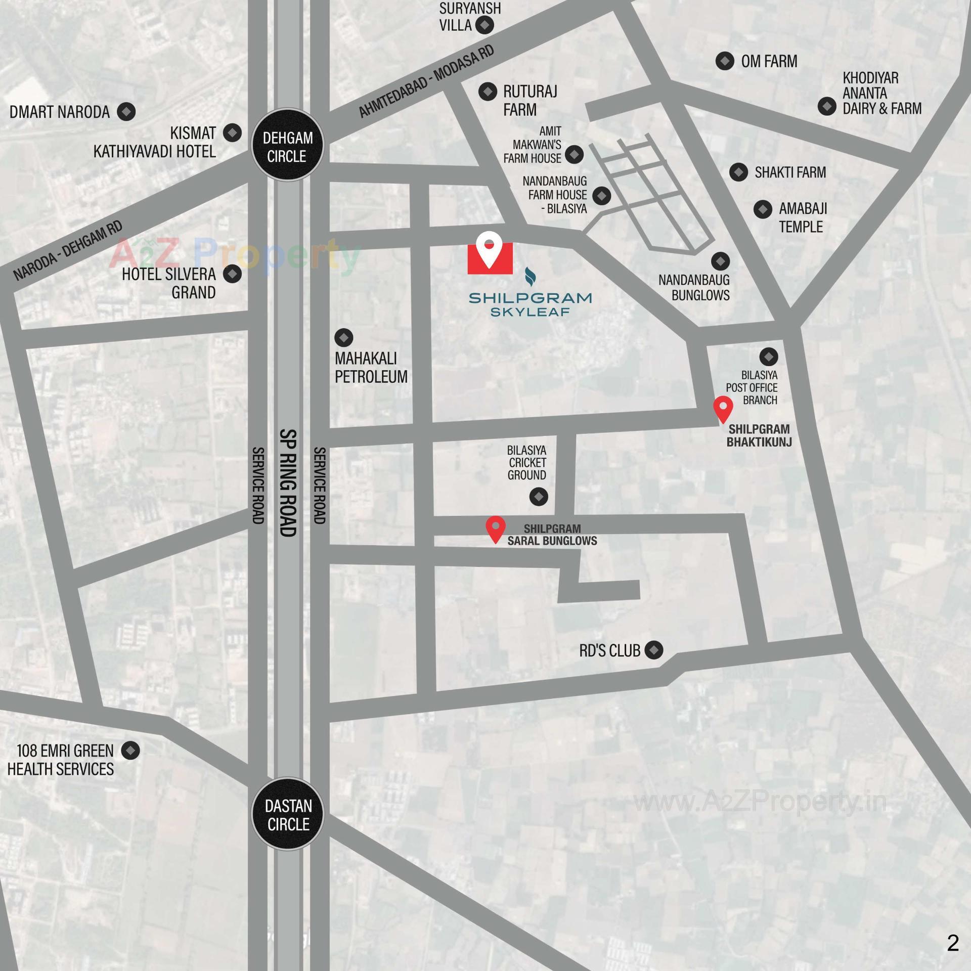  of real estate project Shilpgram Skyleaf located at Bilasiya, Ahmedabad, Gujarat