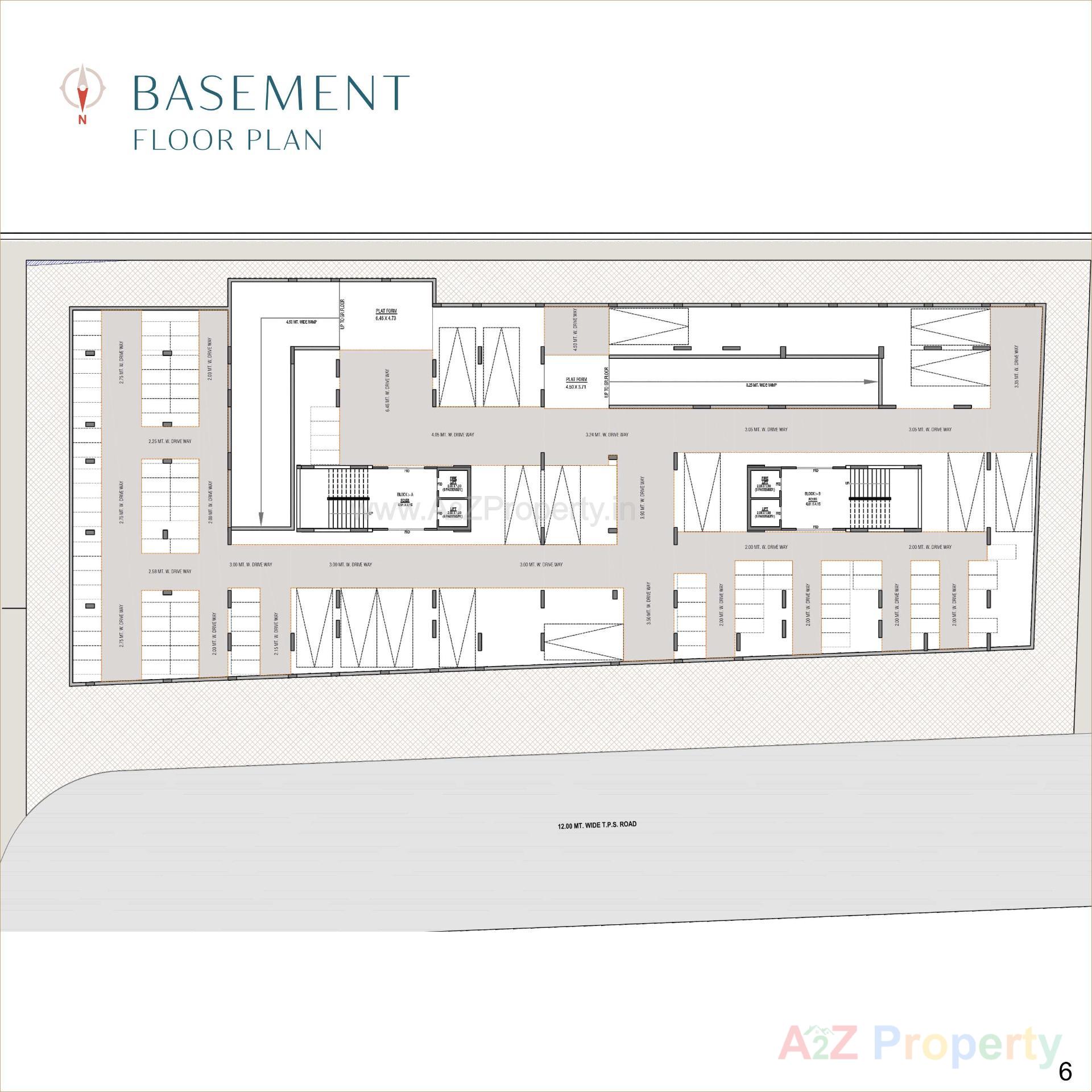 Layout of real estate project Shilpgram Skyleaf located at Bilasiya, Ahmedabad, Gujarat