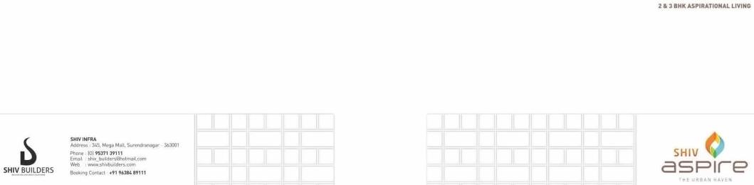  of real estate project Shiv Aspire located at Bopal, Ahmedabad, Gujarat