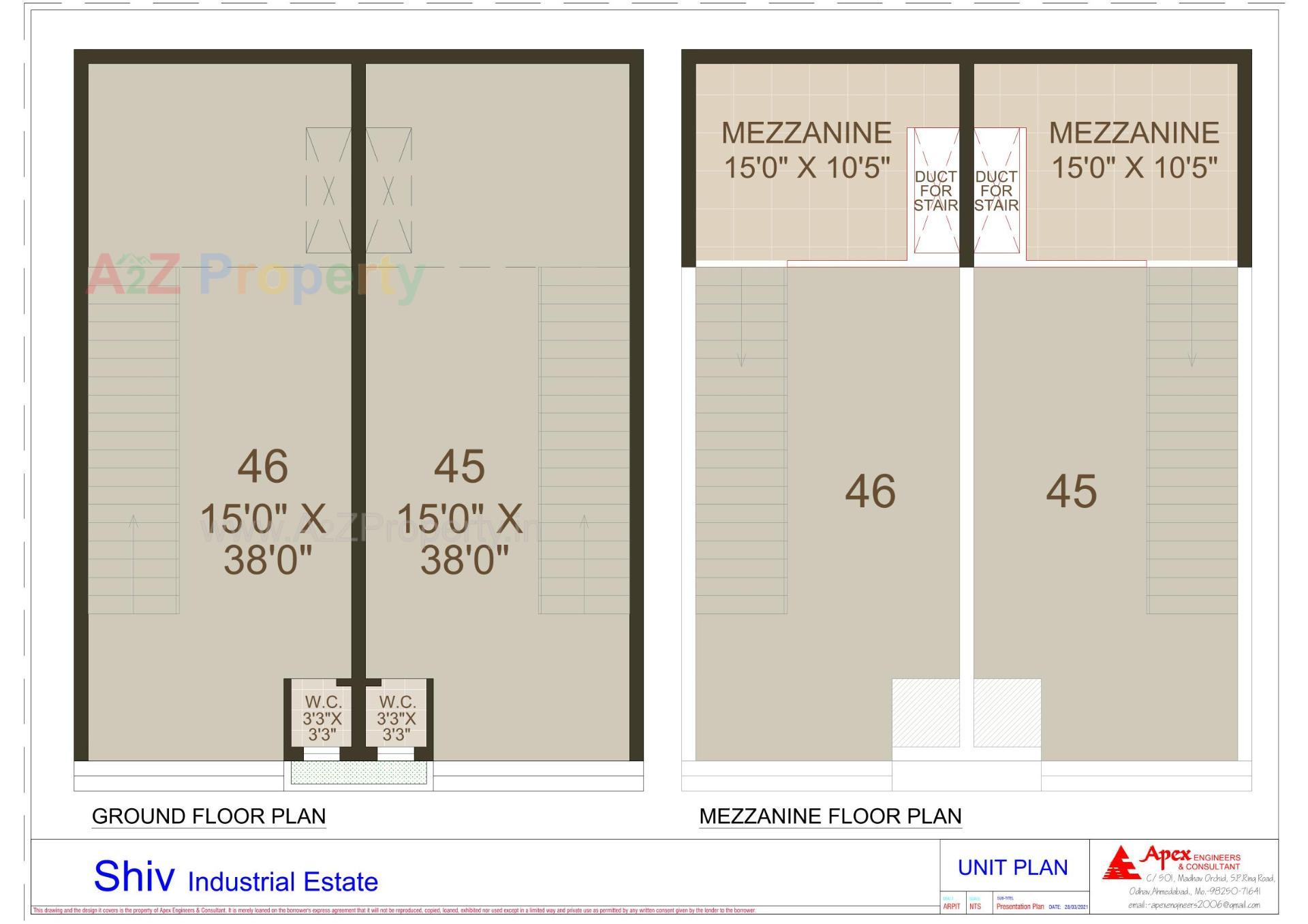  of real estate project Shiv Industrial Estate located at Kathwada, Ahmedabad, Gujarat