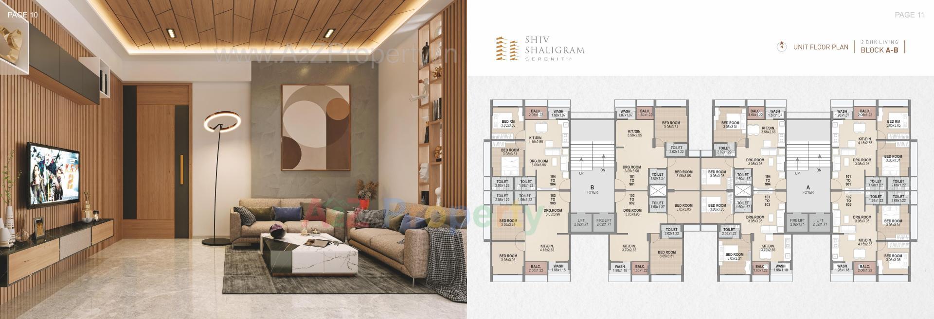 Layout of real estate project Shiv Shaligram Serenity located at Chandlodiya, Ahmedabad, Gujarat