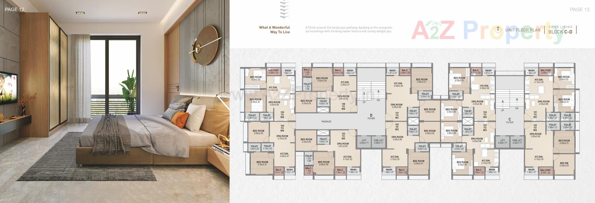 Layout of real estate project Shiv Shaligram Serenity located at Chandlodiya, Ahmedabad, Gujarat