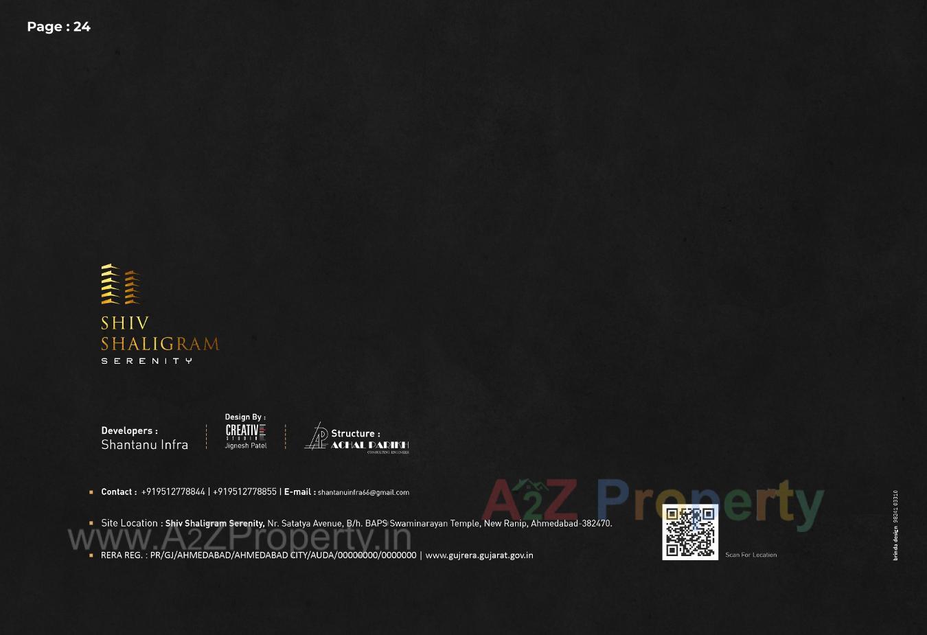  of real estate project Shiv Shaligram Serenity located at Chandlodiya, Ahmedabad, Gujarat