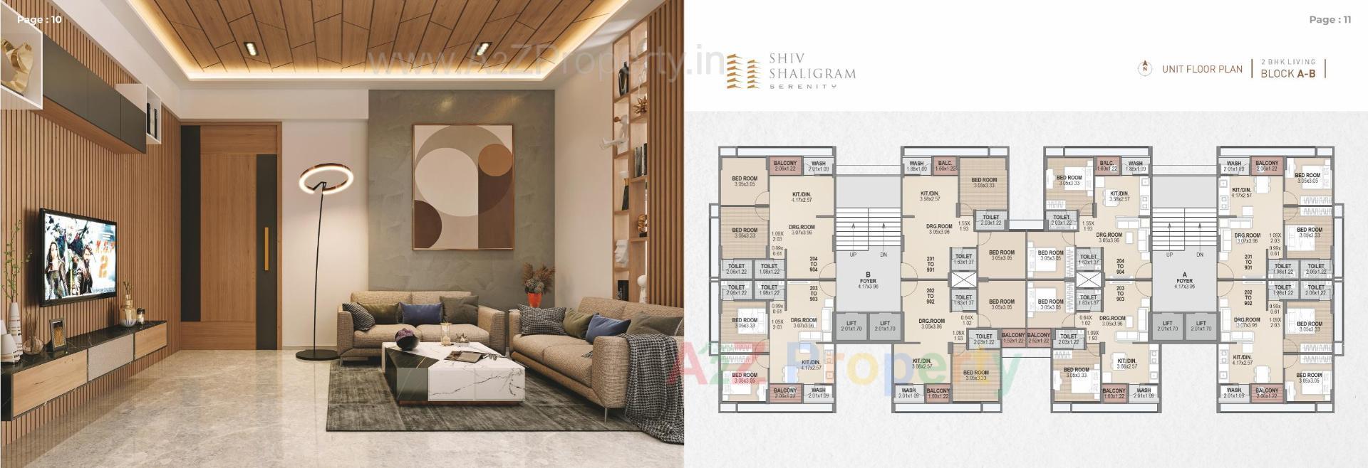 Layout of real estate project Shiv Shaligram Serenity located at Chandlodiya, Ahmedabad, Gujarat