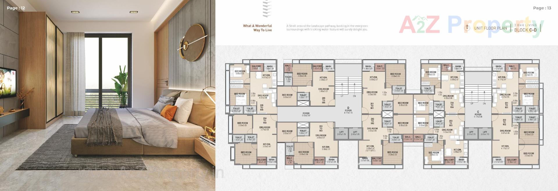 Layout of real estate project Shiv Shaligram Serenity located at Chandlodiya, Ahmedabad, Gujarat