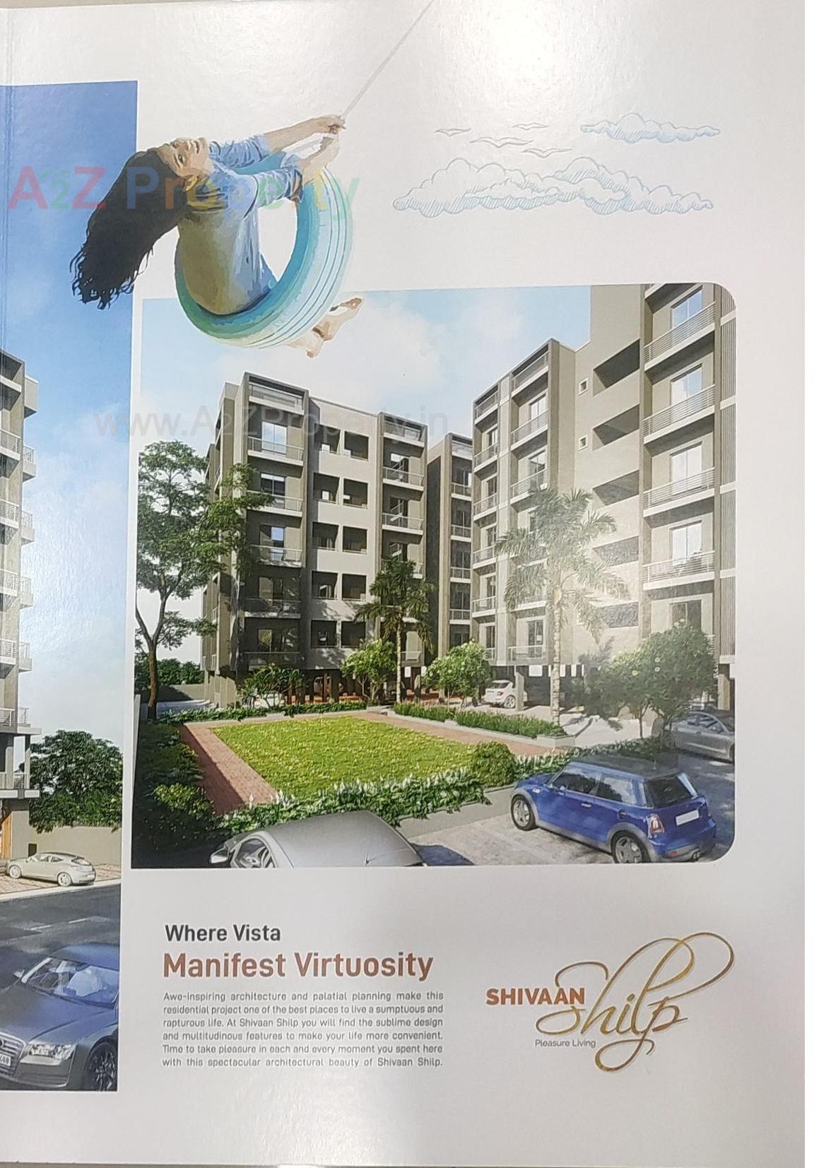 3D Elevation of real estate project Shivaan Shilp located at Bavala, Ahmedabad, Gujarat