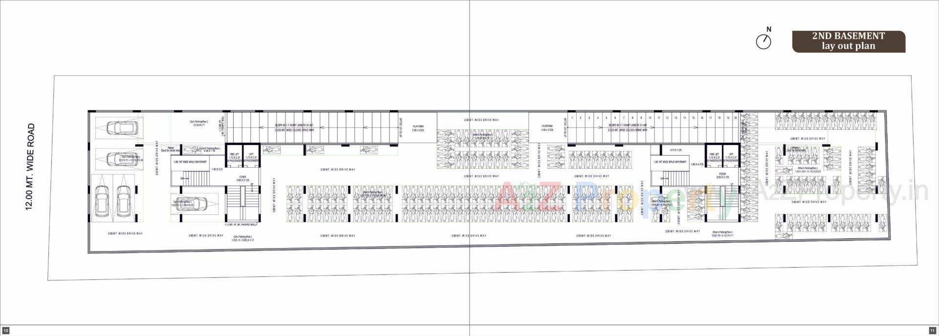 Layout of real estate project Shivalay located at Ahmedabad, Ahmedabad, Gujarat