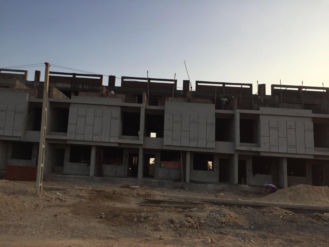 49415_const of real estate project Shivalay Duplex located at Singrva, Ahmedabad, Gujarat