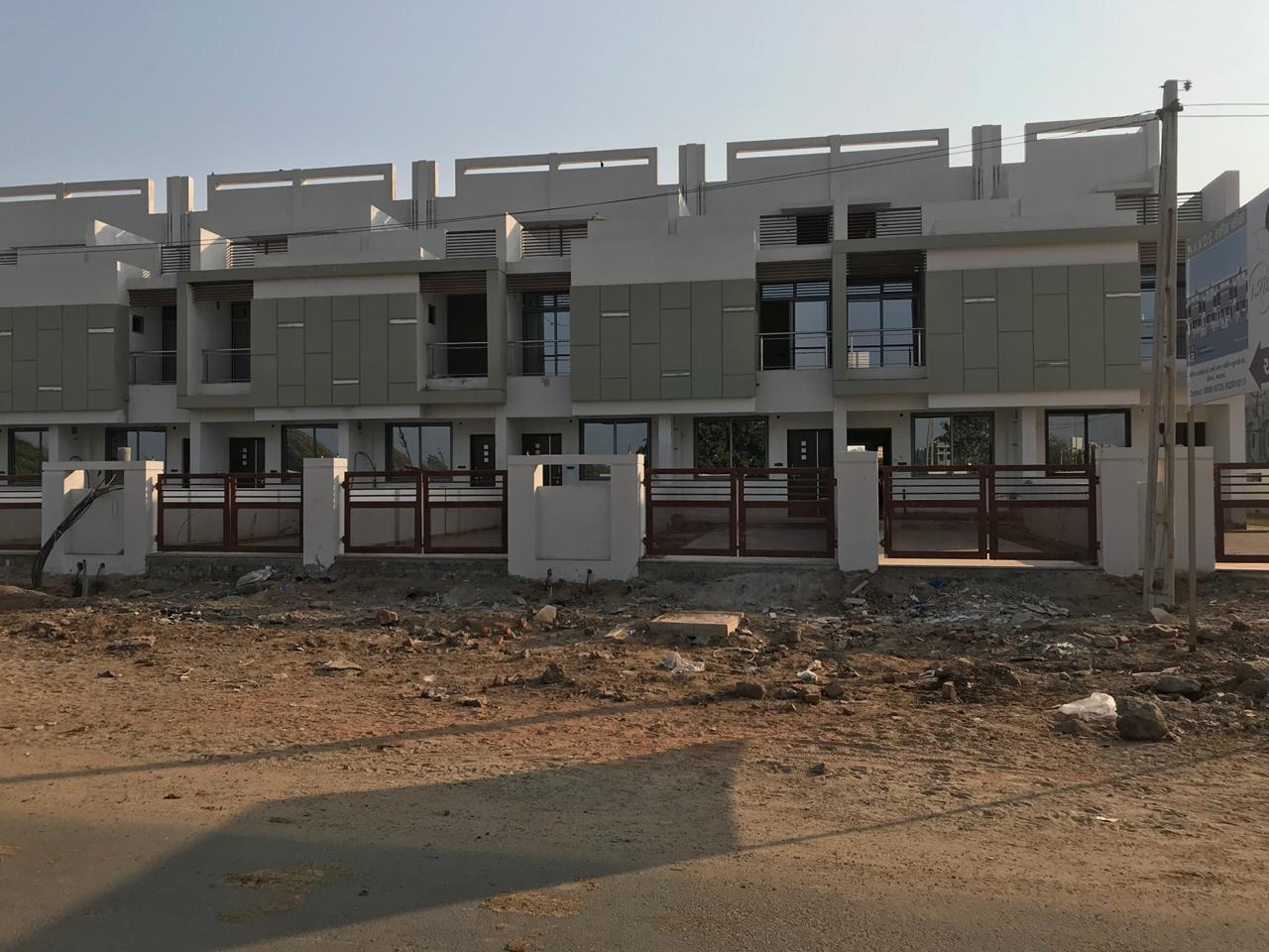 77057_const of real estate project Shivalay Duplex located at Singrva, Ahmedabad, Gujarat
