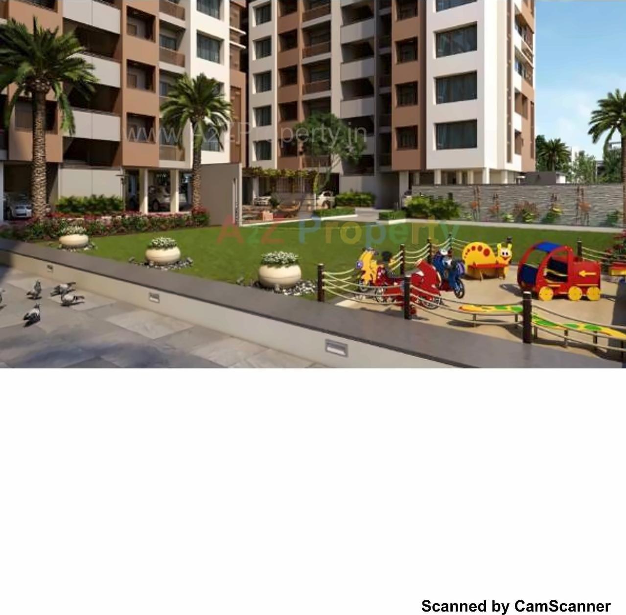 3D Elevation of real estate project Shivalay Gold located at Nikol, Ahmedabad, Gujarat