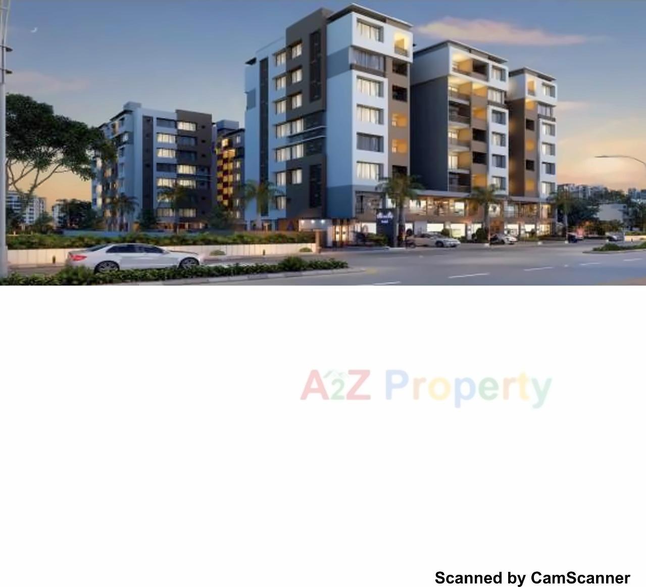 3D Elevation of real estate project Shivalay Gold located at Nikol, Ahmedabad, Gujarat