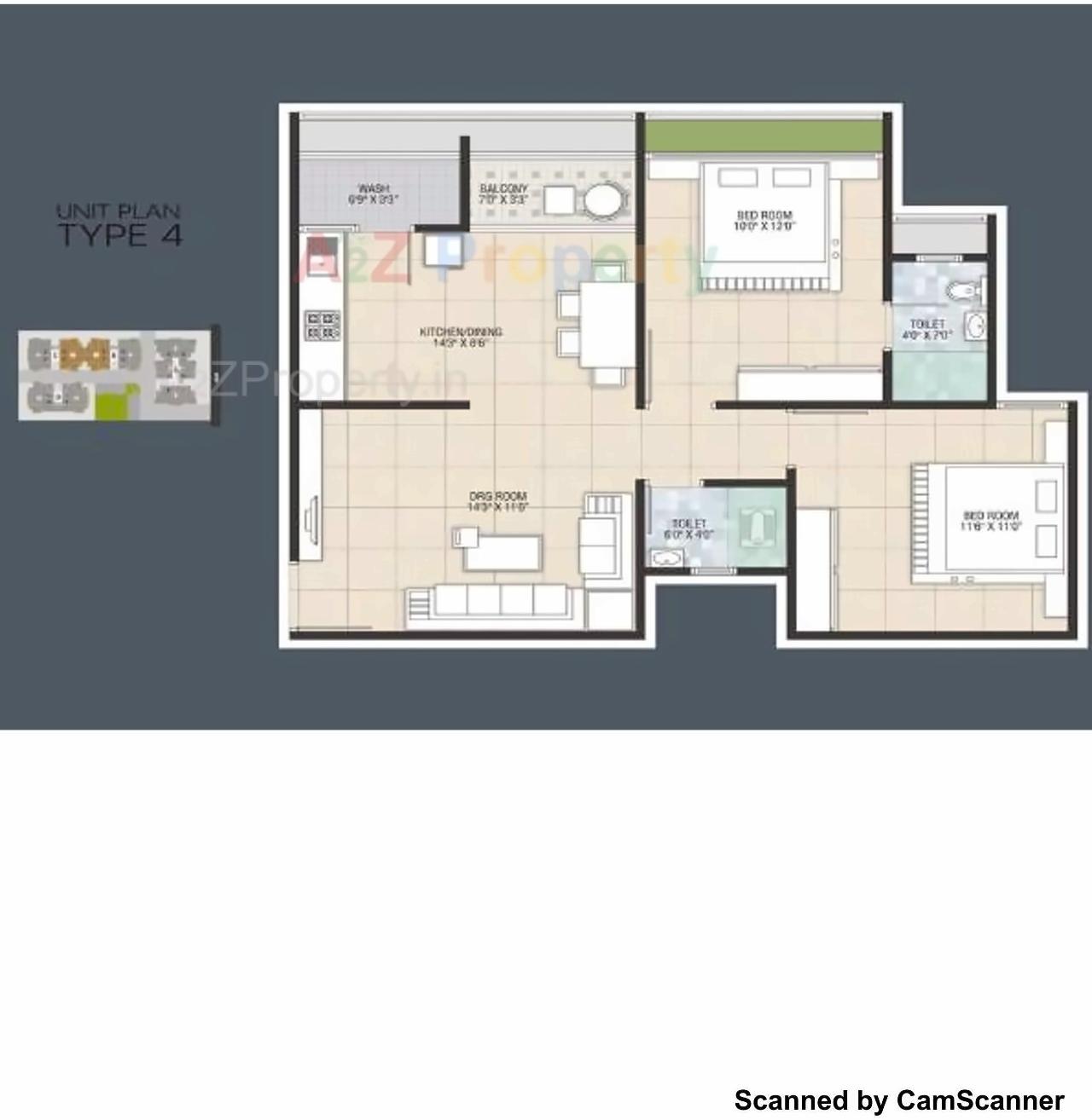 Layout of real estate project Shivalay Gold located at Nikol, Ahmedabad, Gujarat