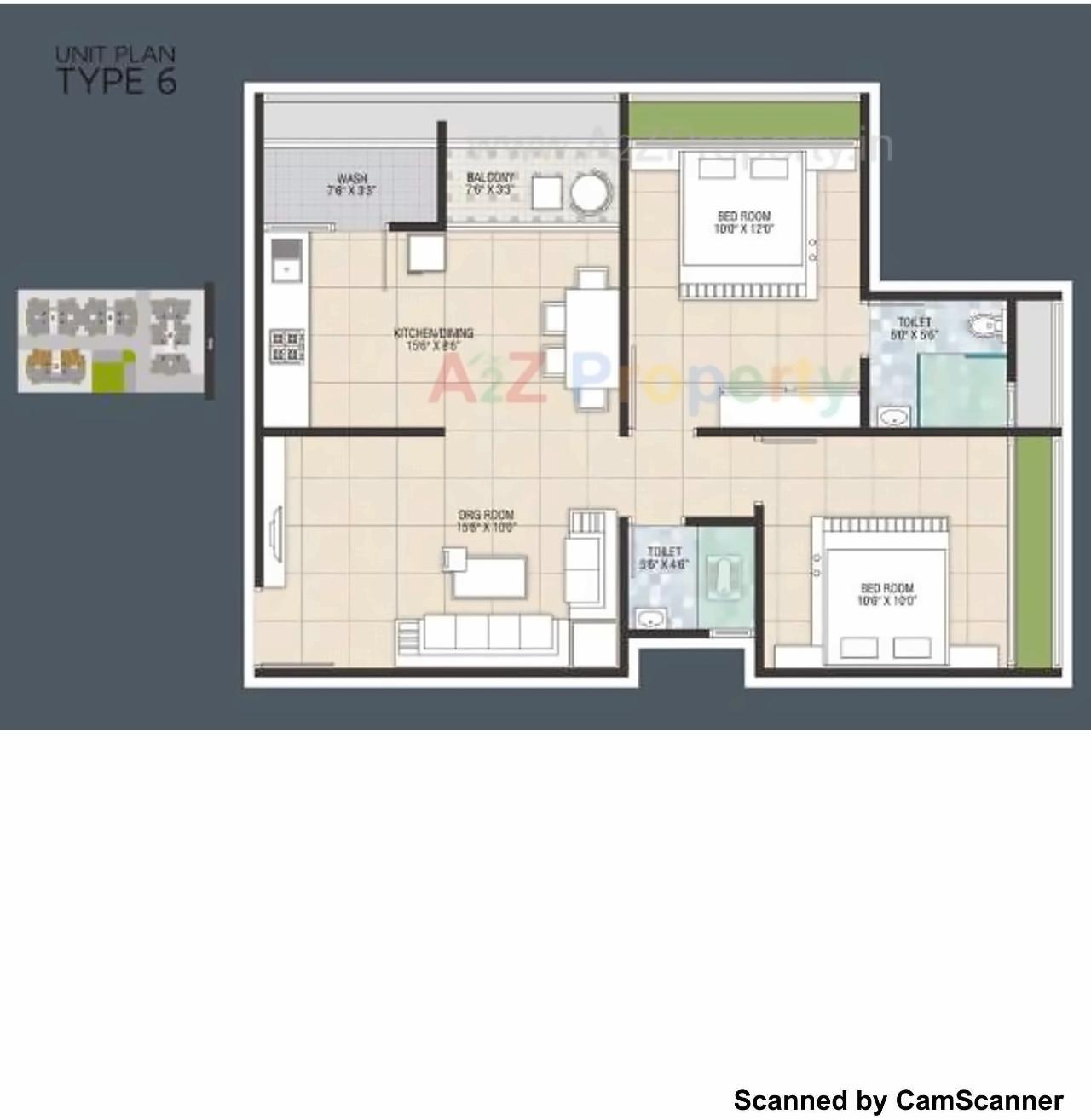 Layout of real estate project Shivalay Gold located at Nikol, Ahmedabad, Gujarat