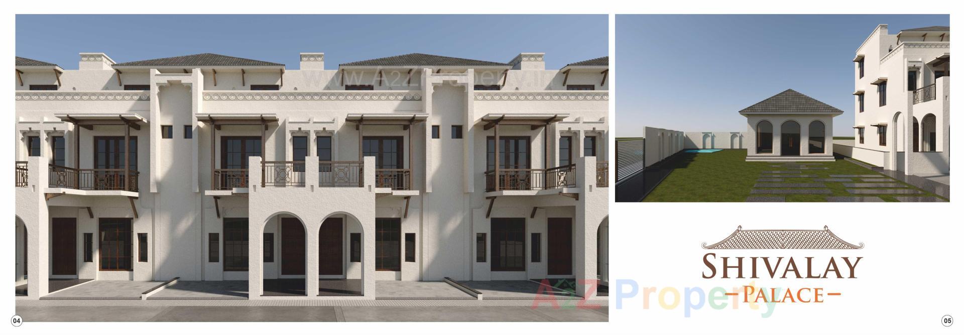 3D Elevation of real estate project Shivalay Palace located at Ahmedabad, Ahmedabad, Gujarat