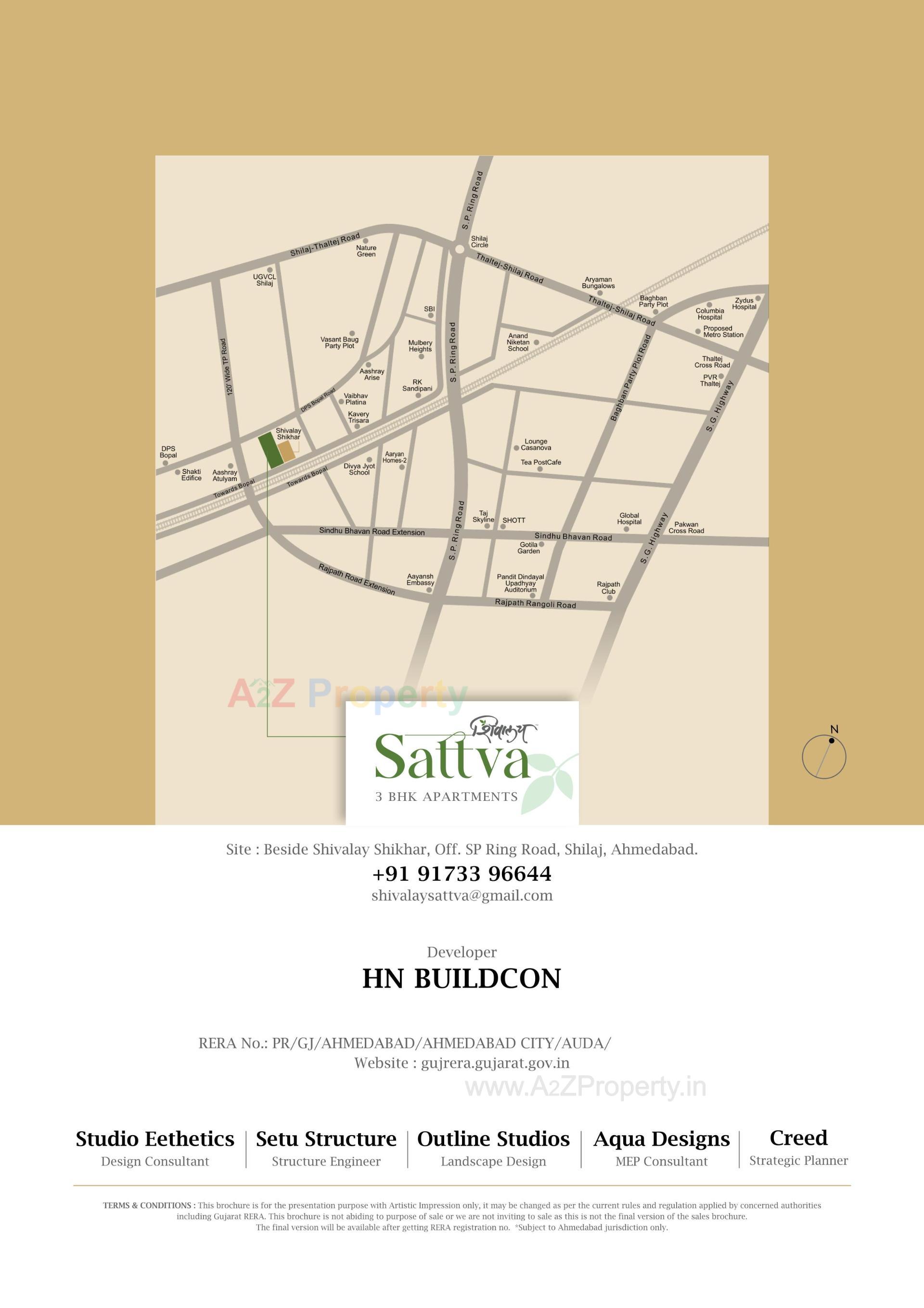  of real estate project Shivalay Sattva located at Shilaj, Ahmedabad, Gujarat