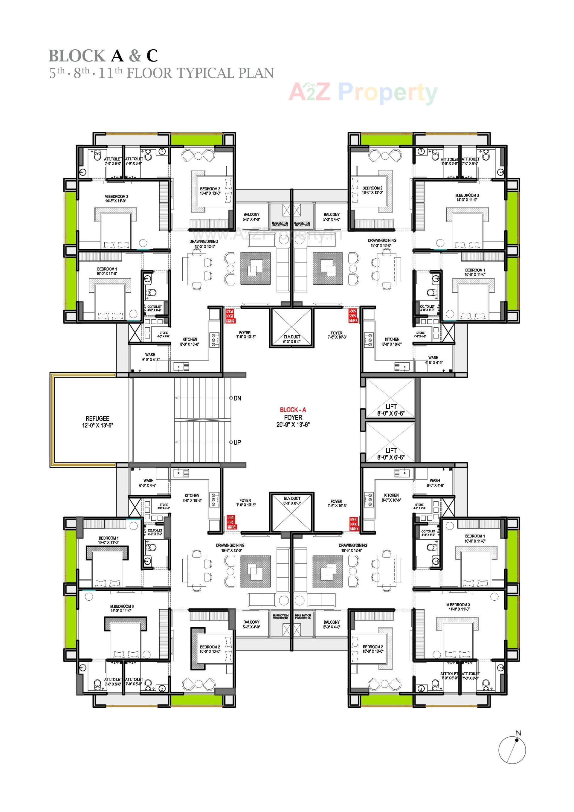 Layout of real estate project Shivalay Sattva located at Shilaj, Ahmedabad, Gujarat