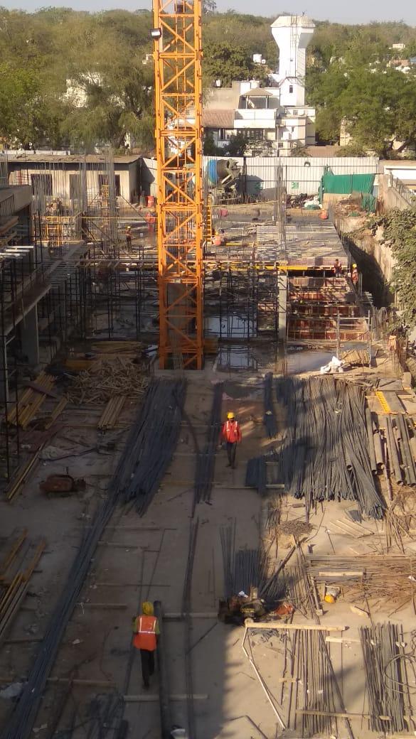 102244_const of real estate project Shivalik Avenue located at Bodakdev, Ahmedabad, Gujarat
