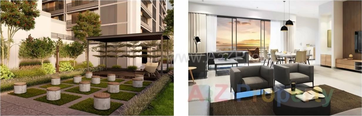 3D Elevation of real estate project Shivalik Avenue located at Bodakdev, Ahmedabad, Gujarat