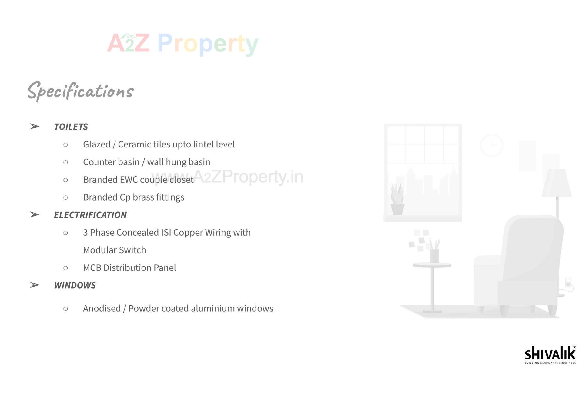  of real estate project Shivalik Edge located at Ambali, Ahmedabad, Gujarat