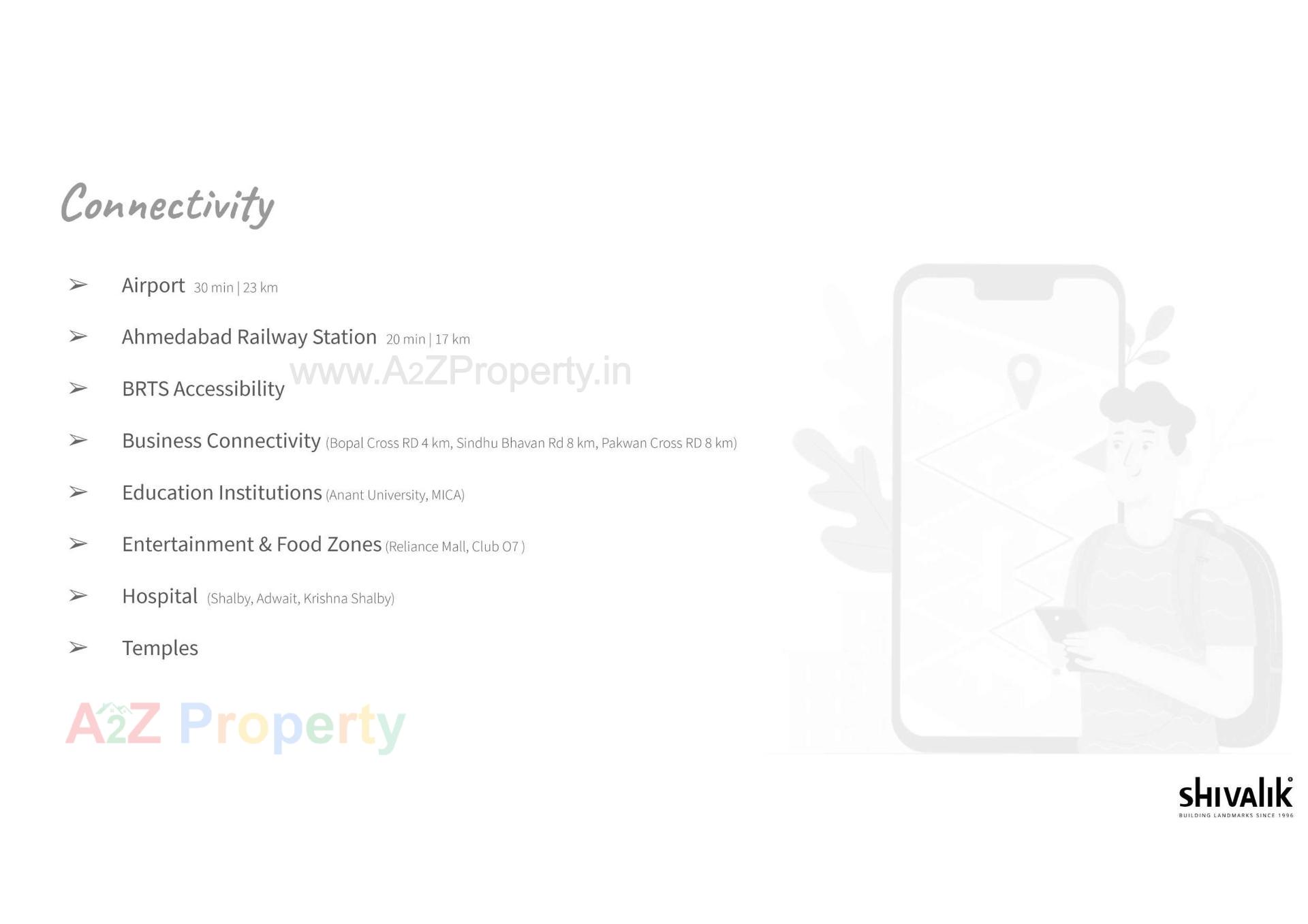  of real estate project Shivalik Edge located at Ambali, Ahmedabad, Gujarat