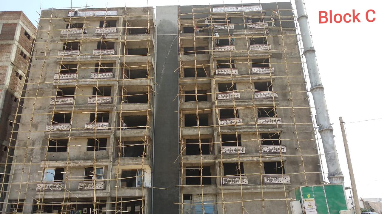 163241_const of real estate project Shivalik Heights located at Chiloda, Ahmedabad, Gujarat