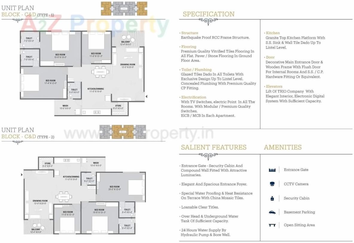 Layout of real estate project Shivalik Heights located at Chiloda, Ahmedabad, Gujarat