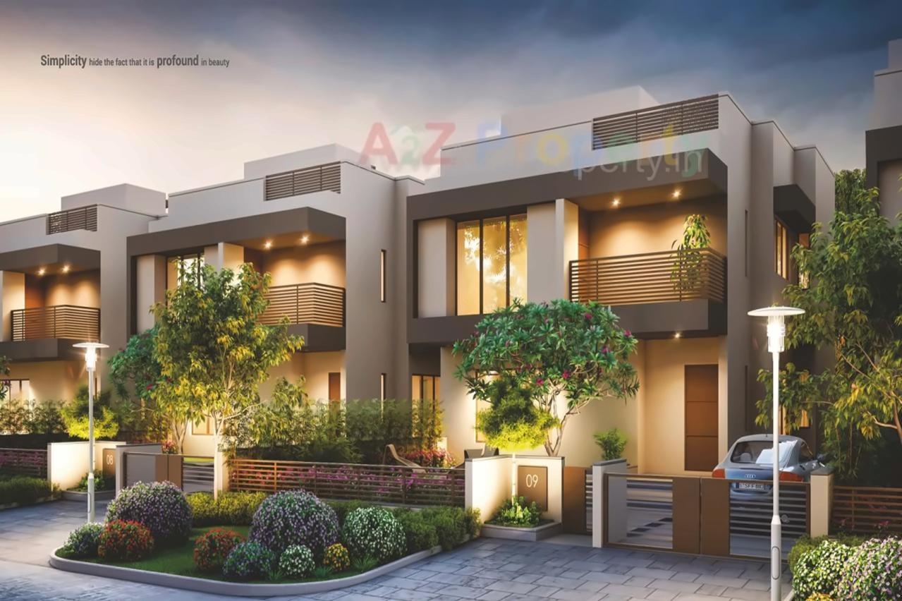 3D Elevation of real estate project Shivalik Lakeview located at Manipur, Ahmedabad, Gujarat