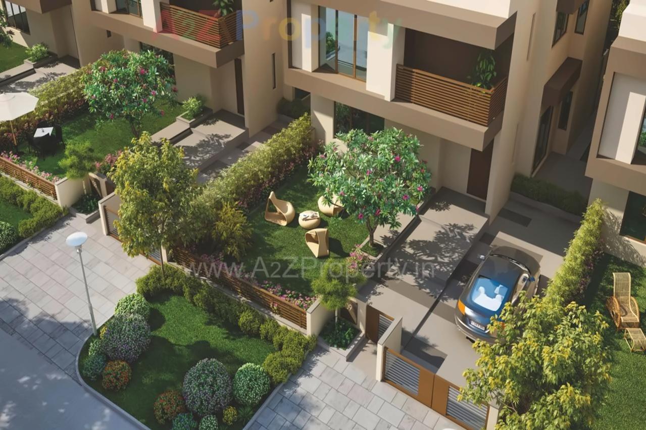 3D Elevation of real estate project Shivalik Lakeview located at Manipur, Ahmedabad, Gujarat