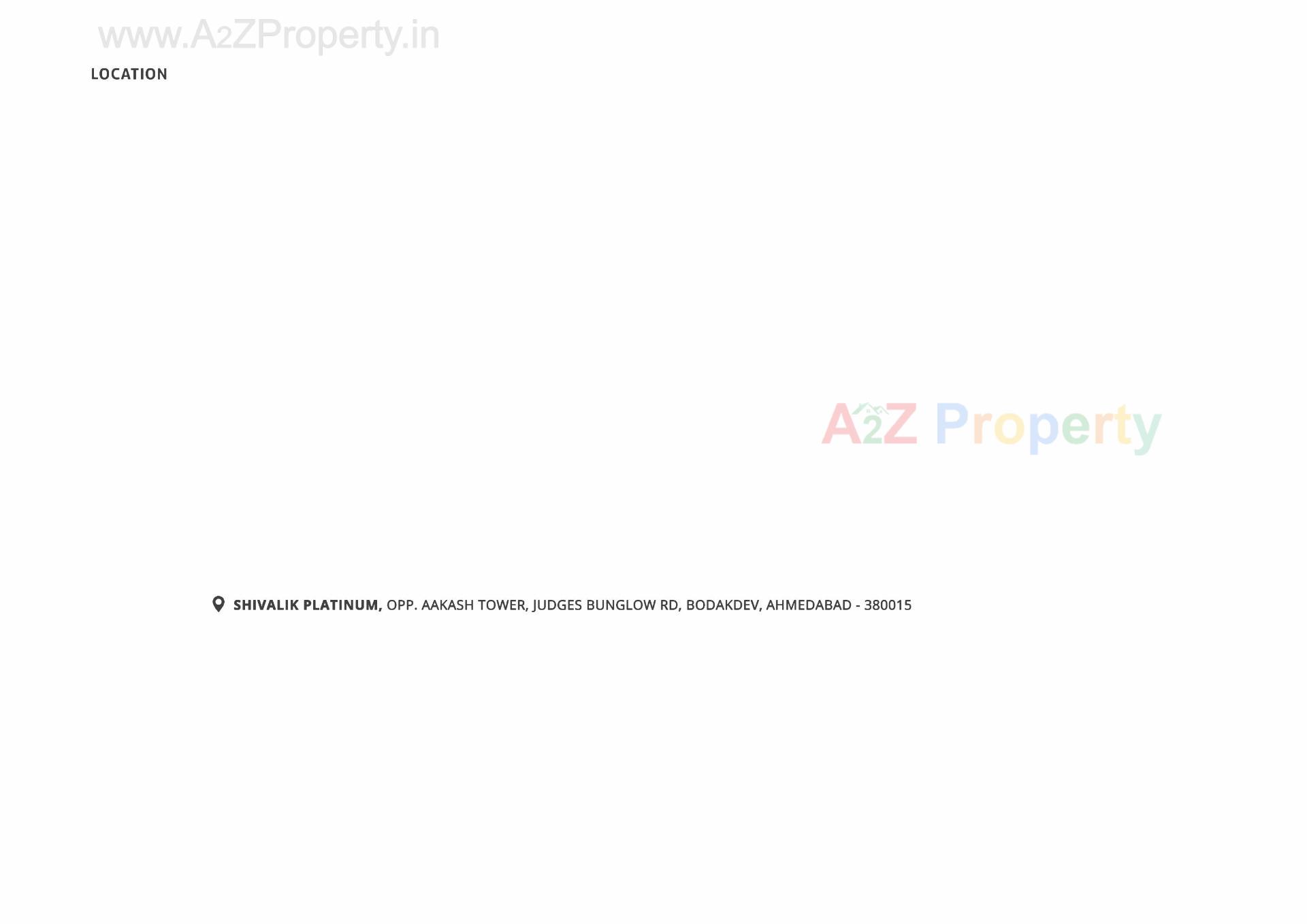  of real estate project Shivalik Platinum located at Bodakdev, Ahmedabad, Gujarat