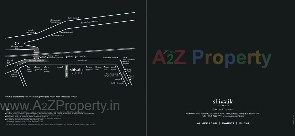  of real estate project Shivalik Residences located at City, Ahmedabad, Gujarat