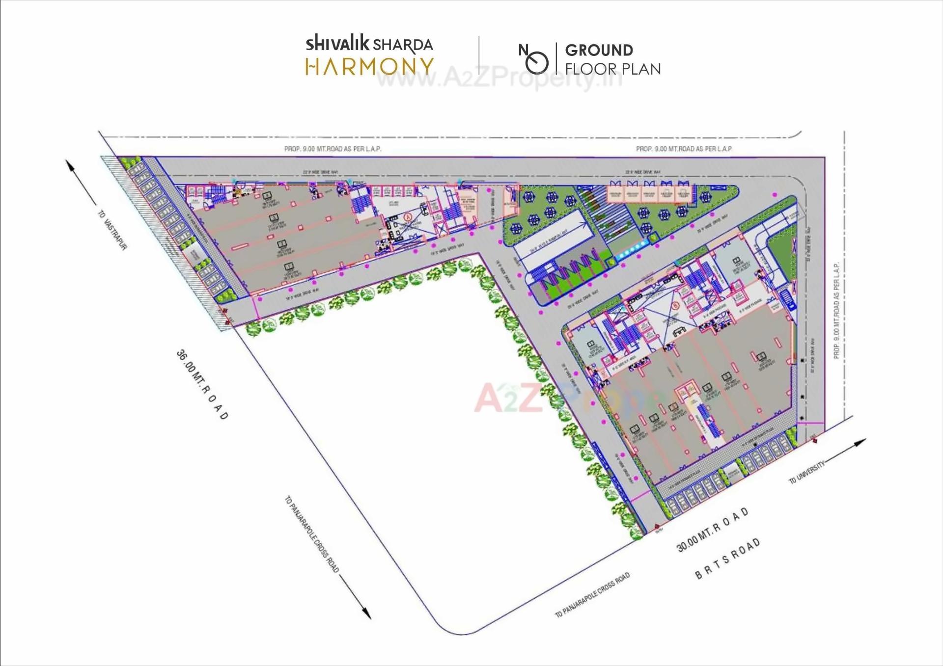  of real estate project Shivalik Sharda Harmony located at Ahmedabad, Ahmedabad, Gujarat