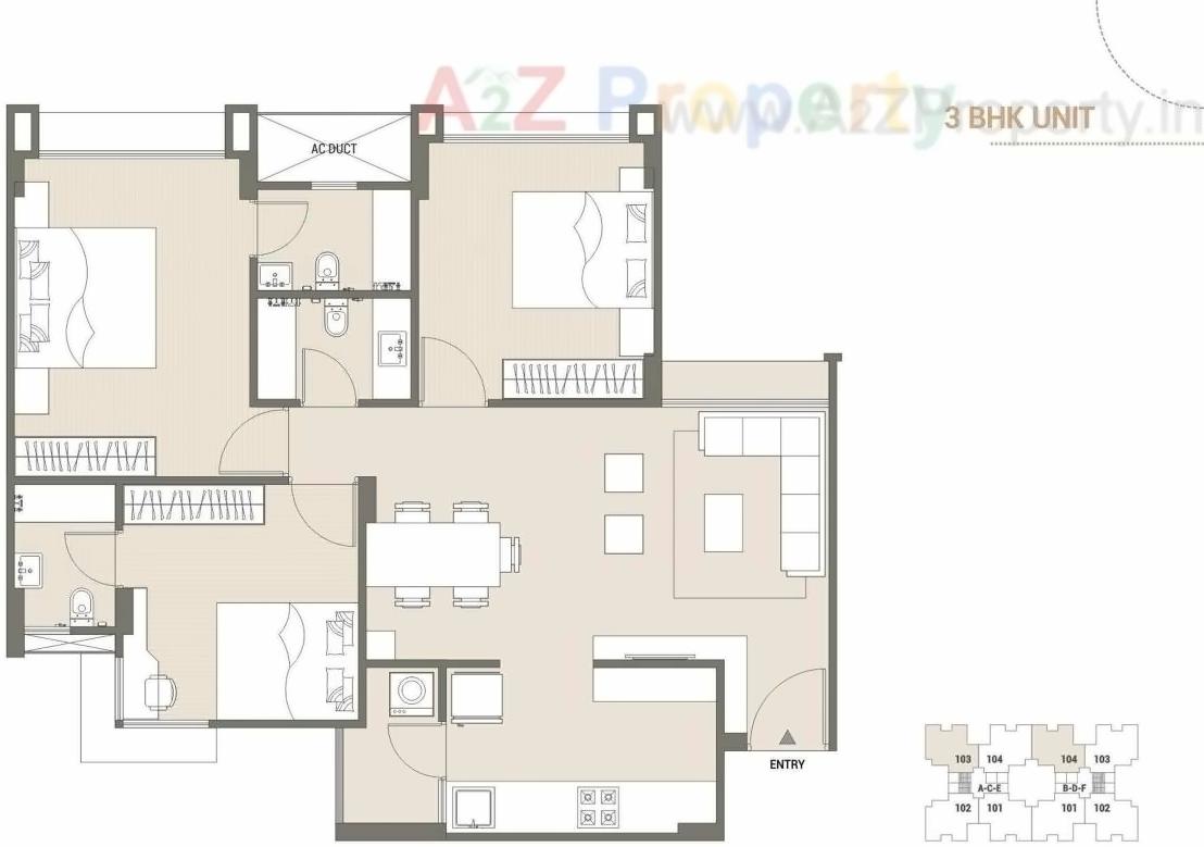 Layout of real estate project Shivalik Sharda Park View located at Shela, Ahmedabad, Gujarat