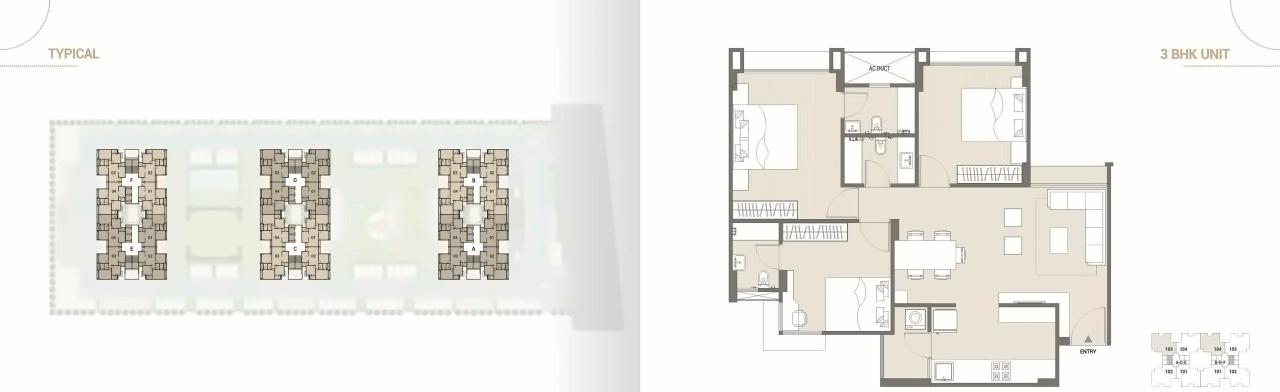 Layout of real estate project Shivalik Sharda Park View located at Shela, Ahmedabad, Gujarat